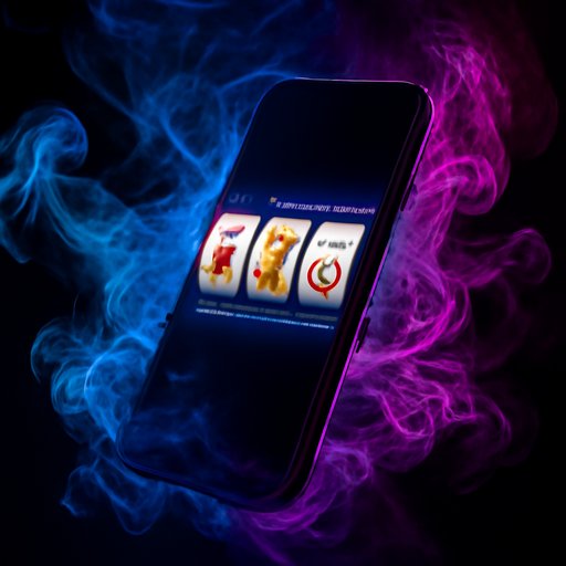 bd10 phone display with colorful reels